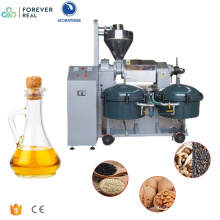 Automatic temperature control nut peanut palm oil pressers machine